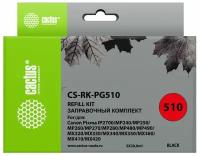 Заправочный набор Cactus CS-RK-PG510, для Canon, 30мл, черный