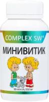 Complex SW Витамины для детей с 3-х лет Минивитик, 90 капсул, 0.35 г, 90 шт