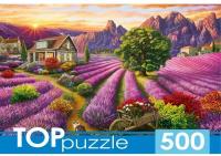 Пазл TOP Puzzle 500 деталей: Романтичный пейзаж Прованса