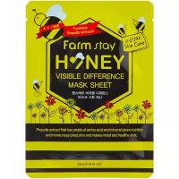 Farmstay Visible Difference Mask Sheet Honey с медом и прополисом, 23 мл