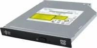 Привод DVD-ROM LG DTC2N internal slim, SATA, DVD±R 8x, DVD±R DL 8x, DVD-RAM 5x, DVD-ROM 8x, CD 24x, 12.7mm, black, Bulk