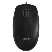 Мышь проводная Logitech B100 Black (910-003357)