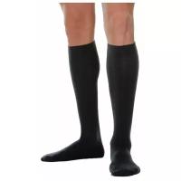 Гольфы Relaxsan Cotton Socks (Релаксан с хлопком) 1-го класс компрессии, 820 (Мужские, Закрытый, 4 размер, Черный)