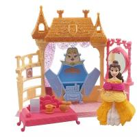 Набор Disney Princess Спальня Белль, 8 см, E3083 желтый
