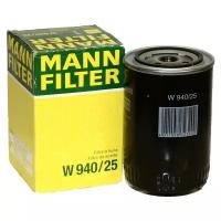 Масляный фильтр MANN-FILTER W 940/25