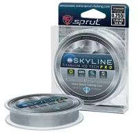 Леска Sprut Skyline Fluorocarbon Composition IceTech PRO Titanium 0.255 50м