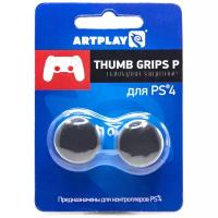 Накладки для кнопок контроллера ARTPLAYS Thumb Grips для PlayStation 4 черный [acps4127]