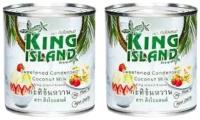 Молоко кокосовое сгущенное KING ISLAND, 380 гр (2 шт. в наборе)