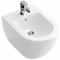 Биде подвесное Villeroy & Boch Subway 740000R1 с горизонтальным выпуском