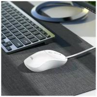 Компьютерная проводная мышь для ноутбука, USB подключение, 1000-1600 DPI, 4D клавиши / мышка для компьютера, для пк
