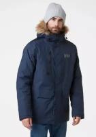 Куртка парка мужская, Helly Hansen, SVALBARD PARKA, цвет темно-синий, размер L