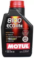 Масло моторное MOTUL 8100 Eco-lite, 5W-30, 100% cинтетическое, 1 л