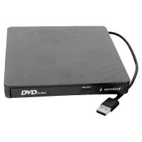 Внешний DVD-привод с интерфейсом USB 3.0 Gembird DVD-USB-03 пластик, черный