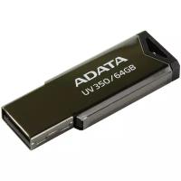 USB Flash накопитель 64Gb ADATA UV350 Black (AUV350-64G-RBK)