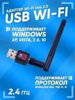 Сетевая карта wi-fi usb wi-fi адаптер + антенна
