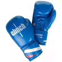 Боксерские перчатки Clinch Olimp plus синий 10 oz