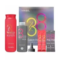 Masil Набор для ухода за волосами Limited Edition 38 Salon Hair Set (Shampoo 300 Ml+8ml+Mask 200ml+8ml)