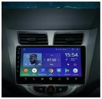 Магнитола 2 din android 9 дюймов HYUNDAI SOLARIS 11-17 black