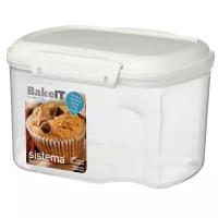 Sistema Контейнер Bake-it (1.56 л), с мерной чашкой, 17.6х13.2х11.7 см 1230 Sistema