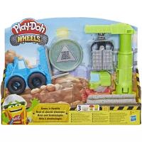 Масса для лепки Play-Doh Wheels Кран-погрузчик (E5400) 3 цв