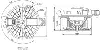 Электровентилятор Отопителя Toyota Camry (07-)/Rav 4 (06-)/Lexus Rx 350 (09-) (Auto A/C) FEHU арт. FFH1032