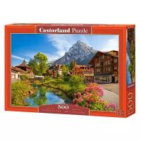 Пазл Castorland Kandersteg, Switzerland (B-52363), 500 дет., бордовый