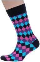 Мужские носки Grinston socks (PINGONS) розовые