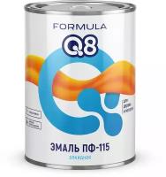 Эмаль Formula Q8, ПФ-115, оранжевая, 0.9 кг