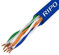 Сетевой кабель Ripo UTP 4 cat.6 23AWG Cu 25m 001-112017-25