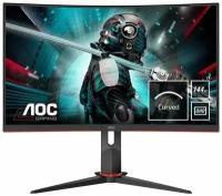 Монитор AOC CQ27G2, 27 дюймов, *VA, 2560x1440, QHD, 2K, 144Гц, 1 мс, Curved