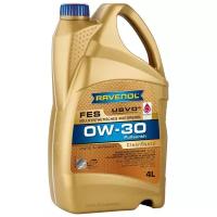 Синтетическое моторное масло RAVENOL FES 0W-30