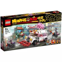 Конструктор LEGO Monkie Kid 80009 Грузовик-кафе Пигси, 832 дет