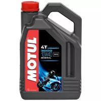 Минеральное моторное масло Motul 3000 4T 10W40, 4 л