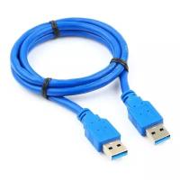 Кабель Cablexpert CCP-USB3-AMAM-1M, USB-A (male)-USB-A (male), USB 3.0, 1м, синий