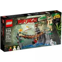 Конструктор LEGO The Ninjago Movie 70608 Битва Гармадона и мастера Ву, 312 дет