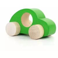 Каталки Томик Деревянная игрушка «Каталка» «Машинка Томик» зелёная