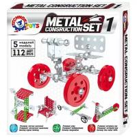 Конструктор ТехноК Металлический 6399 Metal construction set 1, 112 дет