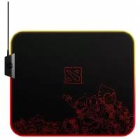 Коврик SteelSeries QcK Prism Cloth Dota 2 Edition (63832) черный