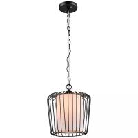 Светильник Globo Lighting Stacy 15271, E27, 60 Вт, кол-во ламп: 1 шт., цвет арматуры: черный, цвет плафона: белый