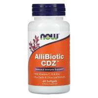 NOW AlliBiotic CDZ Seasonal Immune Support (сезонная поддержка иммунитета) 60 softgels (NOW)