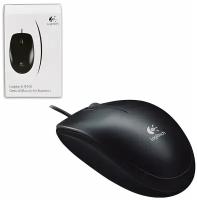 Мышь проводная LOGITECH B100 Logitech Optical Black (910-003357)