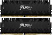 Модуль памяти DIMM 16Gb 2х8Gb DDR4 PC25600 3200MHz Kingston Fury Renegade Black (KF432C16RBK2/16)