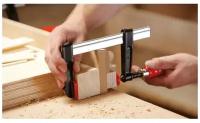 Струбцина BESSEY TPN16BE чугунная 160/80, 5.5 кН, деревянная ручка