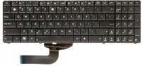 Клавиатура (keyboard) для Asus K52, K53, K54, N50, N51, N52, N53, N60, N61, N70, N71 (ZeepDeep Haptic) Black, гор. Enter 04GN0K1KRU00-1