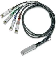 Интерфейсный кабель Mellanox Интерфейсный кабель Mellanox MCP7F00-A003R26N Вилки кабеля QSFP28, SFP28 Длина кабеля 3м