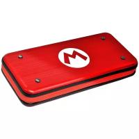 HORI Защитный алюминиевый чехол Mario для консоли Nintendo Switch (NSW-090U), красный, 1 шт