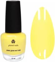 Лак для ногтей с эффектом гелевого покрытия Planet Nails (875) 12мл