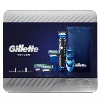 Подарочный набор Gillette Styler в металлической коробке