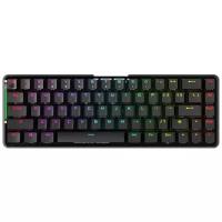 Клавиатура Wireless ASUS ROG Falchion 2.4 ГГц/USB 2.0-Type C, touch panel, 68 кл, Cherry MX RGB Red switches, аллюминивая рама, USB, RGB подсветка, 40