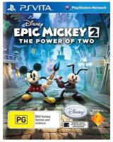 Игра Epic Mickey 2: The Power of Two Standart Edition для PlayStation Vita, картридж, все страны